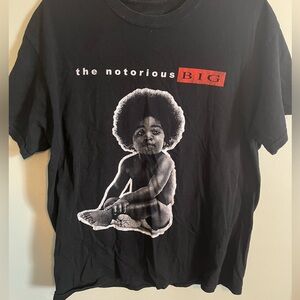 Mens Notorious B.I.G graphic tee shirt